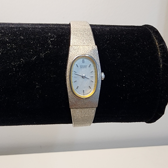 Seiko Accessories - Seiko Vintage Silver Womens Watch with Gold Accent